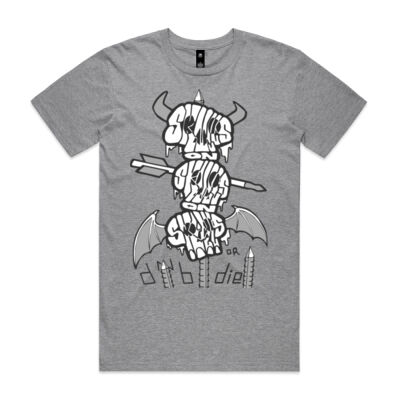Skulls on Skulls Grey Skulls on Skulls Grey Thumbnail
